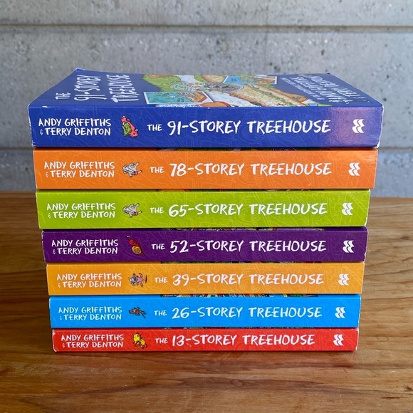 7 x Softcover “Treehouse” Chapter Books - Picture 2 of 7